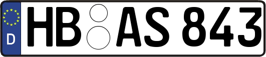 HB-AS843