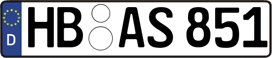 HB-AS851