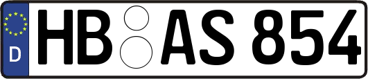 HB-AS854