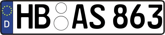 HB-AS863