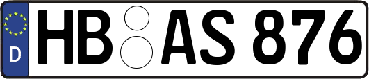 HB-AS876
