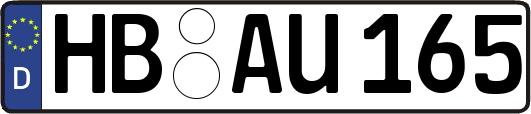 HB-AU165