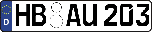 HB-AU203