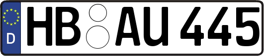HB-AU445