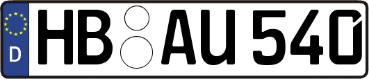 HB-AU540