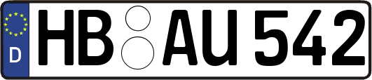 HB-AU542