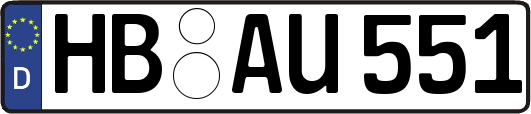 HB-AU551