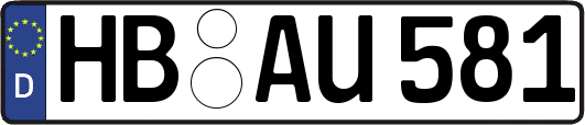 HB-AU581