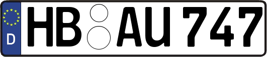 HB-AU747