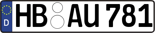 HB-AU781