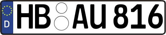 HB-AU816