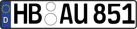 HB-AU851