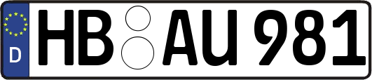HB-AU981