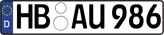 HB-AU986