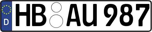 HB-AU987