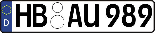 HB-AU989