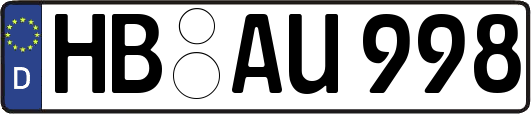 HB-AU998