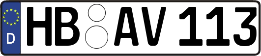 HB-AV113