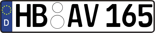 HB-AV165
