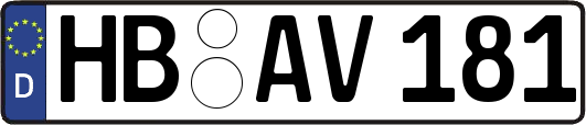 HB-AV181