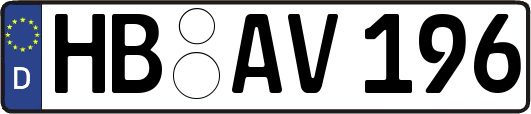 HB-AV196
