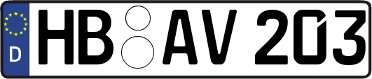 HB-AV203