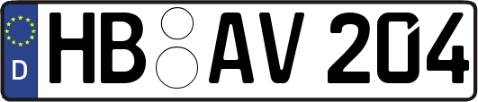 HB-AV204