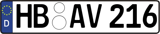 HB-AV216