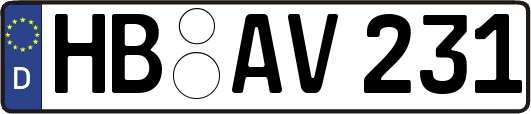 HB-AV231