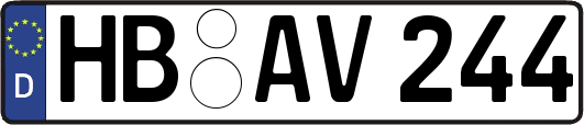 HB-AV244