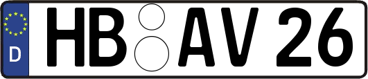 HB-AV26