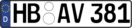 HB-AV381