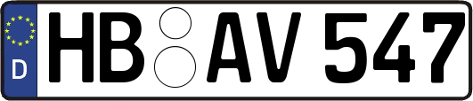 HB-AV547