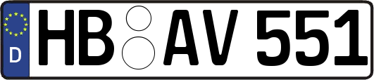 HB-AV551