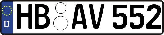 HB-AV552