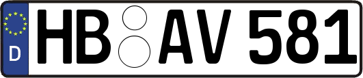 HB-AV581