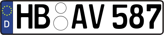 HB-AV587