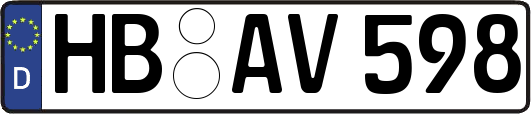HB-AV598