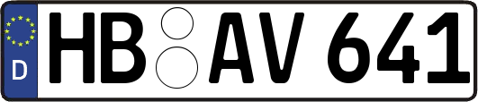 HB-AV641