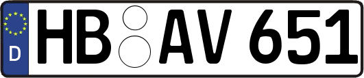 HB-AV651
