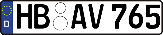HB-AV765