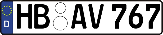 HB-AV767