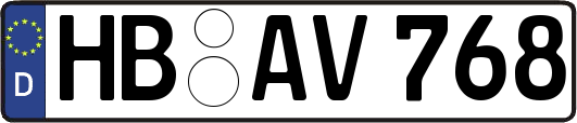 HB-AV768