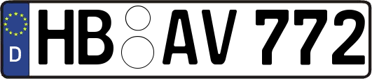 HB-AV772