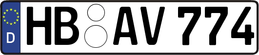 HB-AV774