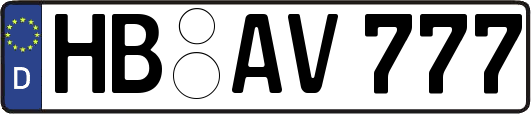 HB-AV777