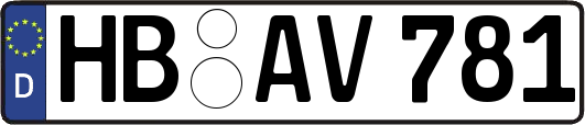 HB-AV781