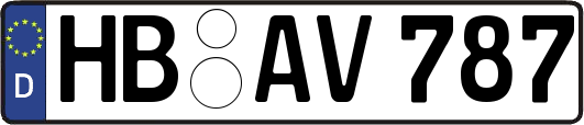 HB-AV787