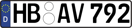 HB-AV792