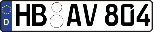 HB-AV804